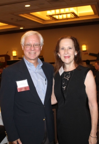 Raleigh City Councilor Russ Stephenson with Councilor-Elect Stef Mendell