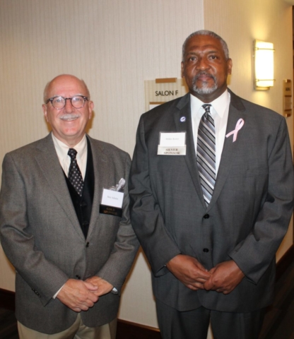 Max Adams and Trailblazer Award Chair Willie Rowe