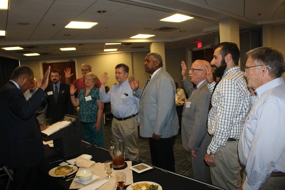 Installation of Officers-June 18, 2018-with Senator Dan Blue, Jr.
